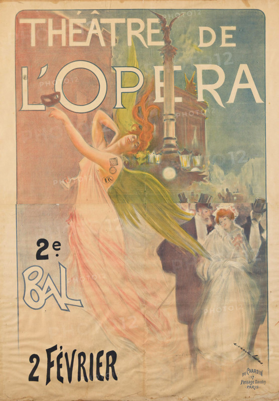 Théâtre de l'Opera - 2e Bal, c1900. Creator: Lucas, Edouard Charles (1866-1925).