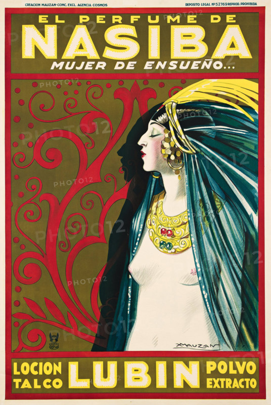 El Perfume de Nasiba, 1930. Creator: Mauzan, Luciano Achille (1883-1952).