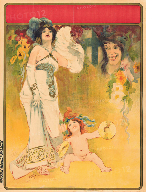 Ville de Marseille - Fêtes Mi Carême, c1898. Creator: Satgé, Émile (1867-1947).