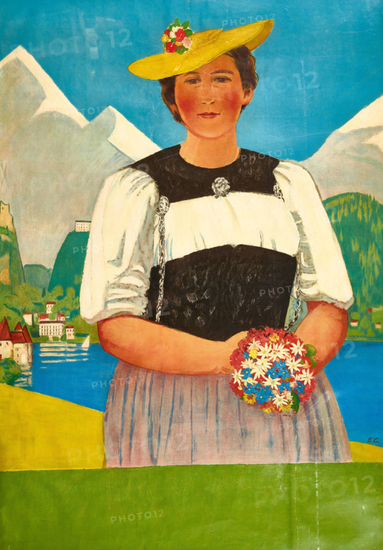 1939 - Switzerland's great year. Swiss national exhibiton in Zurich. Creator: Cardinaux, Emil (1877-1936).