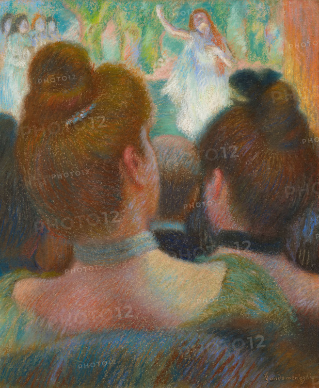 At the Theater, c1900. Creator: Zandomeneghi, Federico (1841-1917).