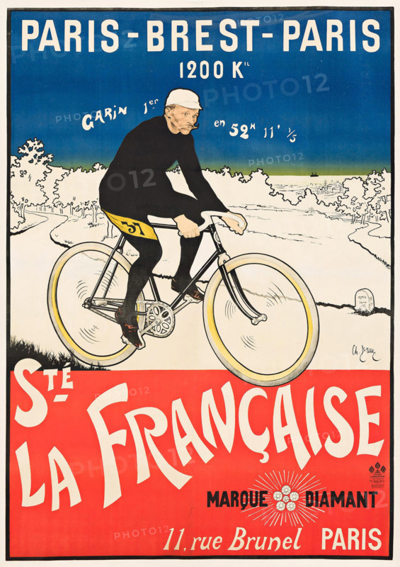 Sté. La Française: Paris - Brest - Paris, 1901. Creator: Brun, Charles-Guillaume (1825-1908).