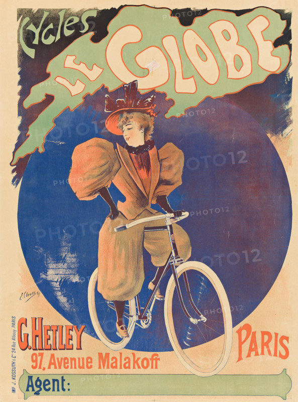 Cycles le Globe, 1891. Creator: Clouet, Emile (active c 1880-1900).