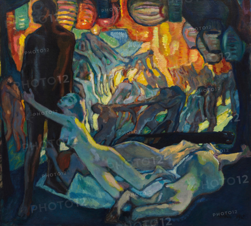 Venusberg. Tannhäuser, 1918. Creator: Putz, Leo (1869-1940).