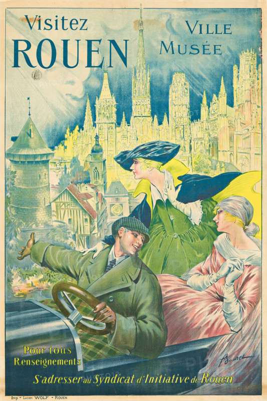Visit Rouen, c1910-1915. Creator: Bonnet, P. (active c. 1910).