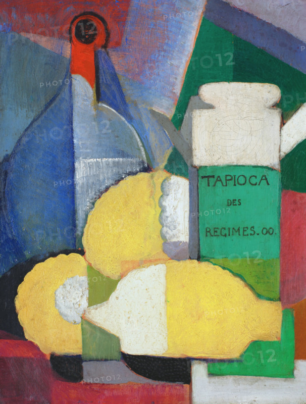 Still life with lemons and tapioca, c1915. Creator: Zárraga y Argüelles, Ángel (1886-1946).