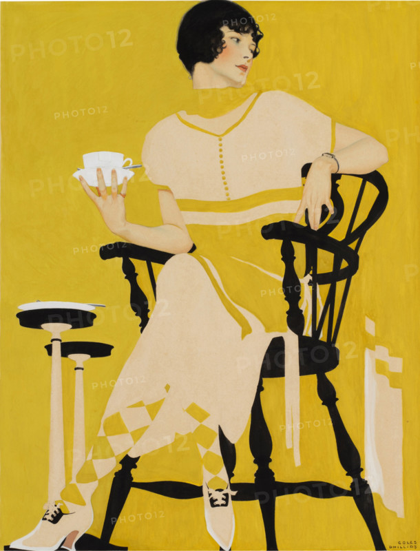 The Magic Hour - Afternoon Tea, 1924. Creator: Phillips, Coles (1880-1927).