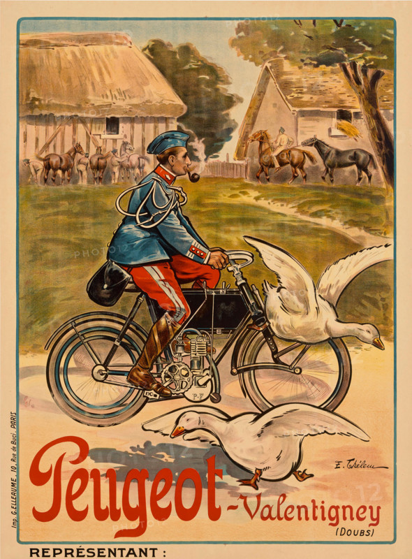 Peugeot Valentigney, 1903. Creator: Thélem, Ernest (1868-1940).