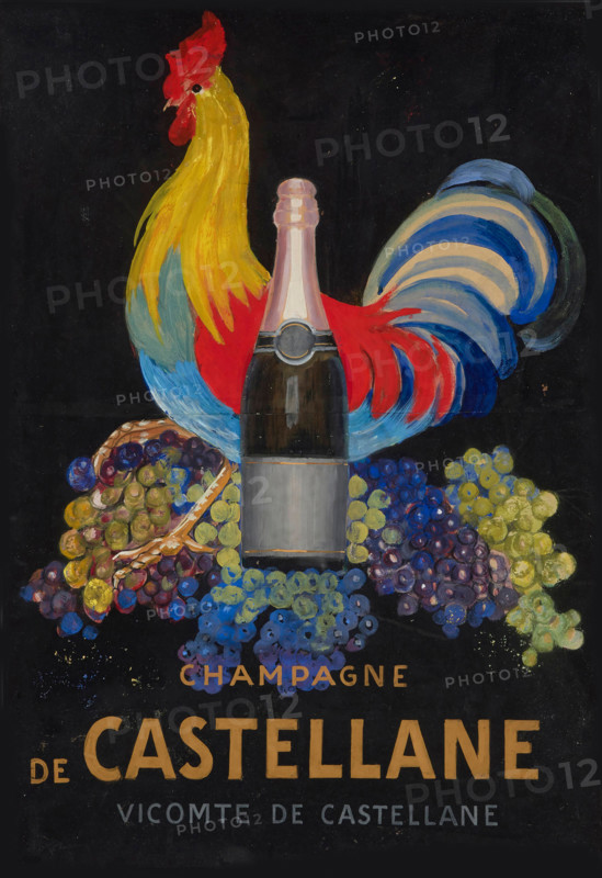 Champagne de Castellane, c1931. Creator: Cappiello, Leonetto (1875-1942).
