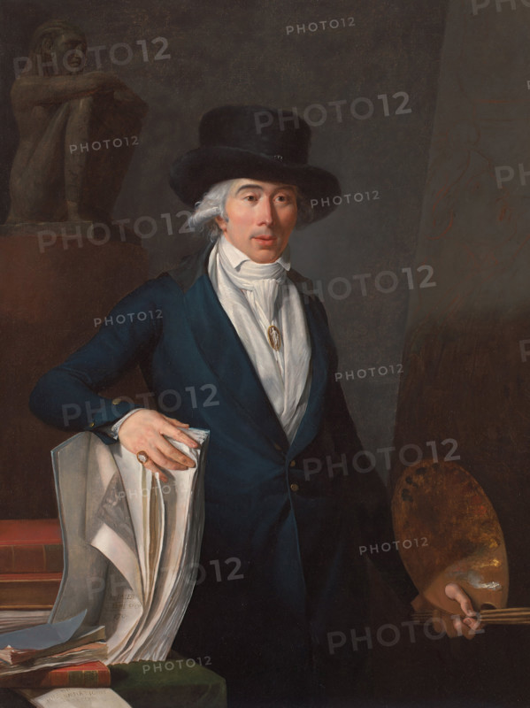 Self-portrait, 1795-1796. Creator: Le Brun, Jean-Baptiste Pierre (1748-1813).