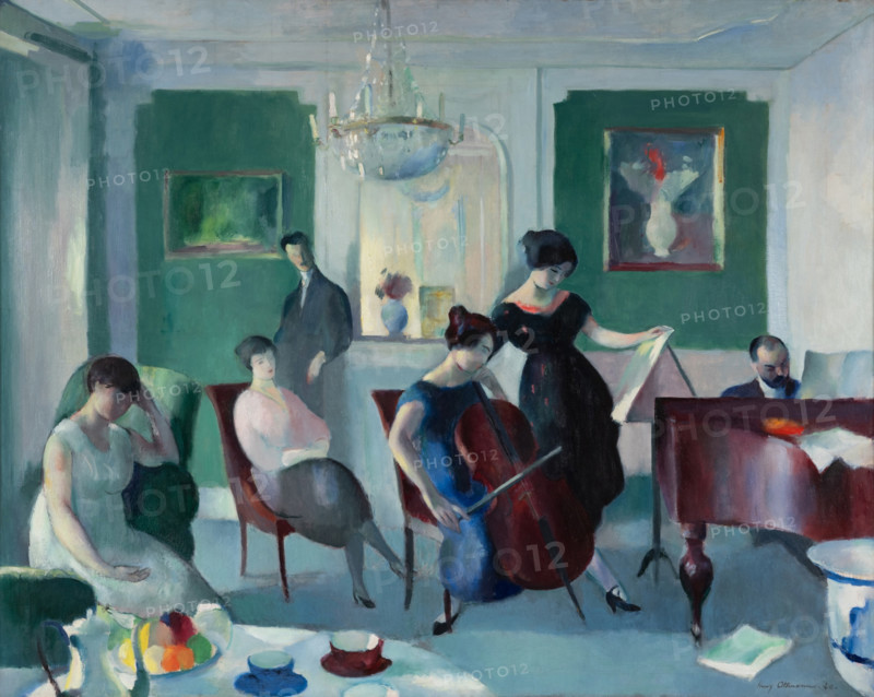Chamber music, 1920. Creator: Ottmann, Henry (1877-1927).