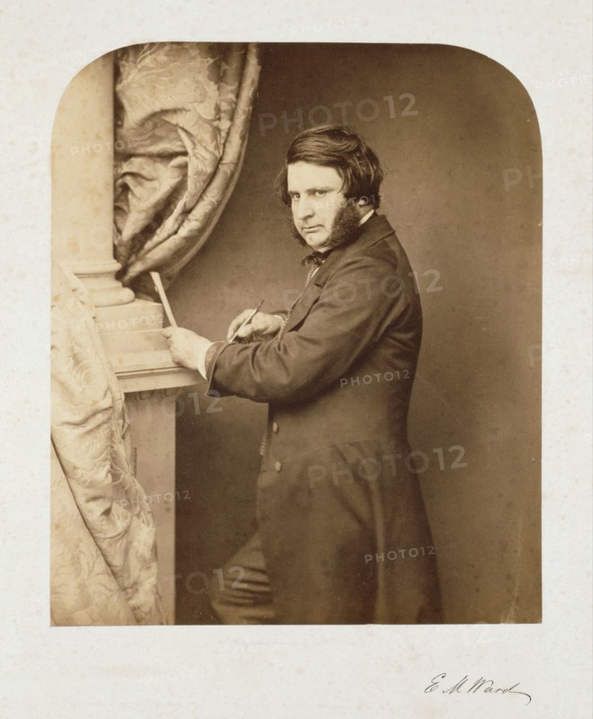 Edward Matthew Ward, RA, c1859. Creator: William Henry Lake Price.