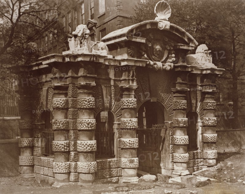 Water Gate of York House, prior to 1882. Creator: William Strudwick.
