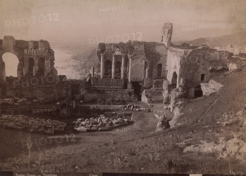 Teatro Greco - Taormina, late nineteenth century. Creator: Giovanni Crupi.