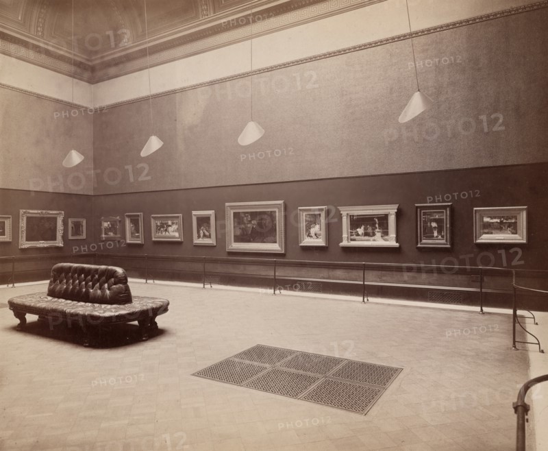 Photograph of Gallery I during the 'Exhibition of Works by the Late Sir Lawrence Alma-Tadema...1913. Creator: Henry Dixon & Son.