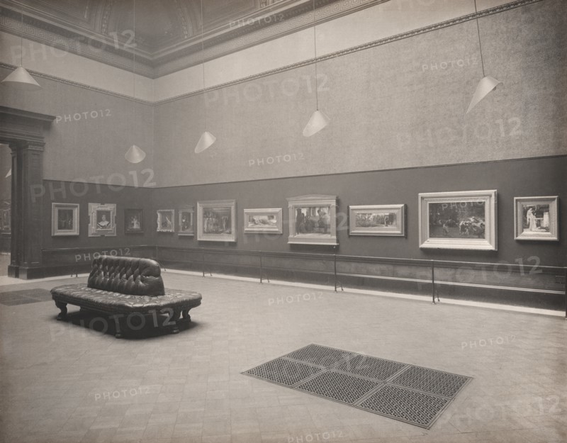 Photograph of Gallery I during the 'Exhibition of Works by the Late Sir Lawrence Alma-Tadem...1913. Creator: Henry Dixon & Son.