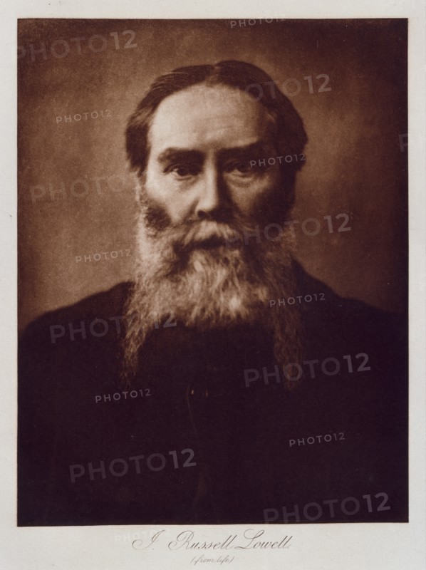 J. Russell Lowell (from life), c1880. Creator: Henry Herschel Hay Cameron.
