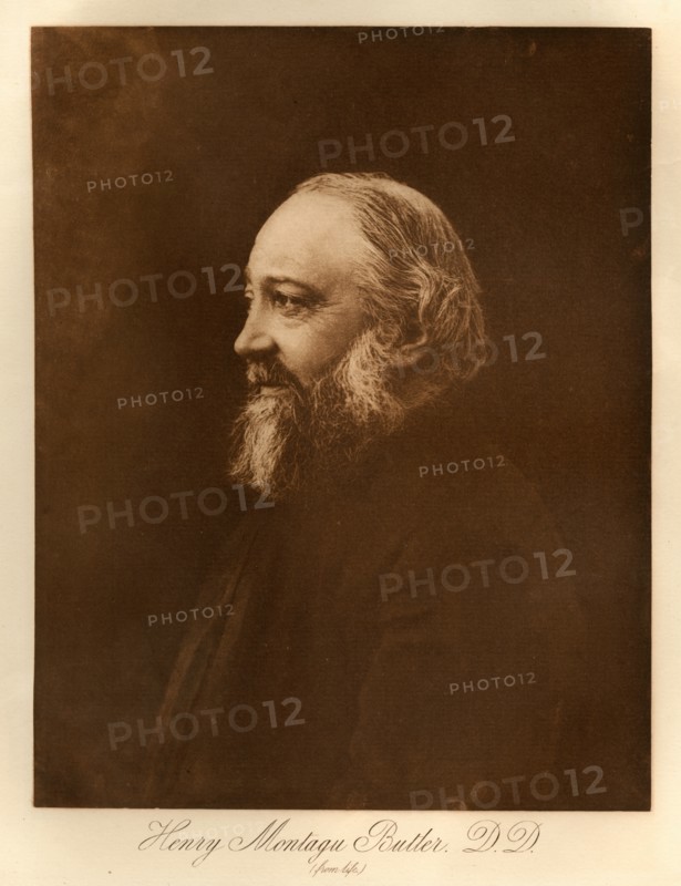 Henry Montagu Butler, D.D. (from life), before 1893.  Creator: Henry Herschel Hay Cameron.