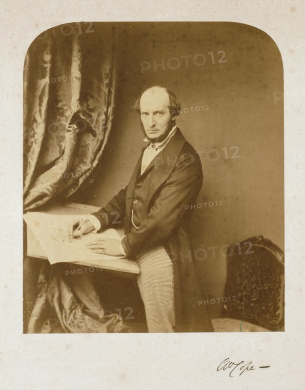 Charles West Cope, RA, c1857. Creator: William Henry Lake Price.
