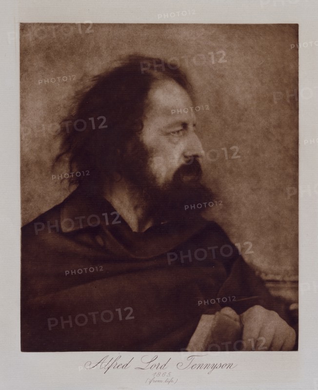 Alfred, Lord Tennyson (from life), 1865.  Creator: Julia Margaret Cameron.