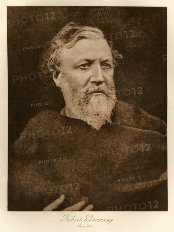 Robert Browning (from life), May 1865.  Creator: Julia Margaret Cameron.
