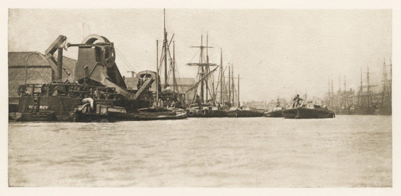 Toil and Grime, 1887. Creators: Peter Henry Emerson, Alfred Dawson.