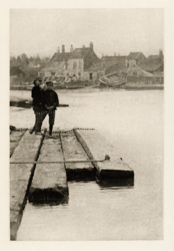 On the Baulks, 1887. Creators: Peter Henry Emerson, Walter L. Colls.