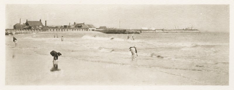 On Gorleston Sands, 1887. Creators: Peter Henry Emerson, Walter L. Colls.