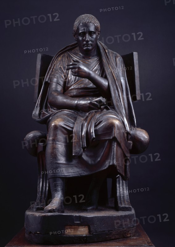 Poseidippus (Roman copy of lost Greek original), early 19th century. Creator: Unknown.