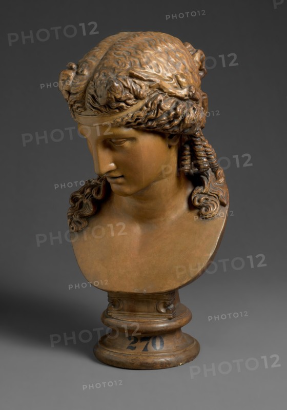 Cast of a Bust of Bacchus, (19th century?). Creator: Unknown.