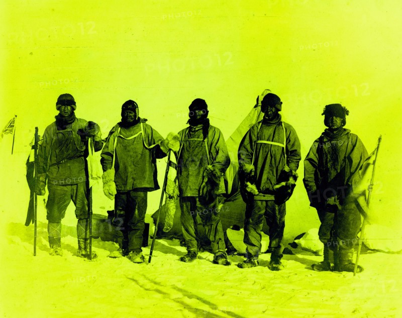 The Camp at the South Pole, January 18, 1912. Creator: Herbert Ponting.