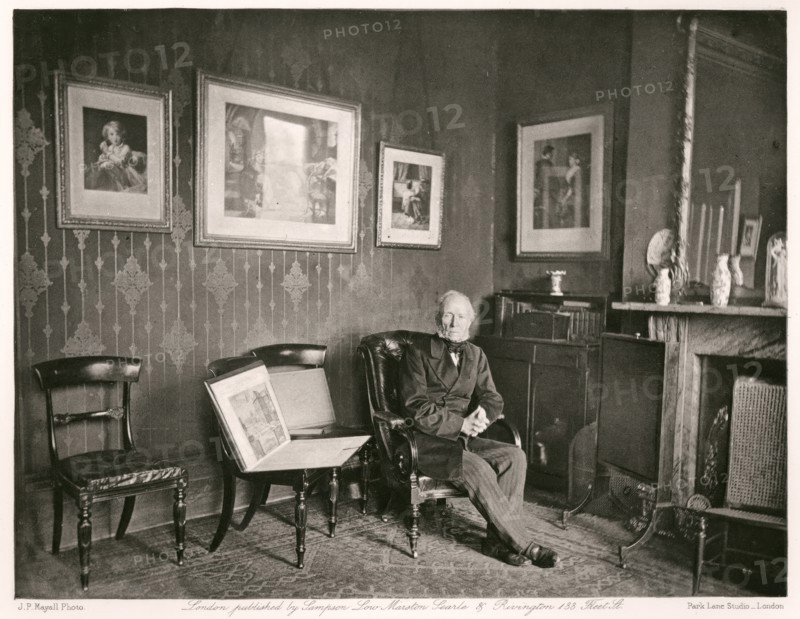 Samuel Cousins, RA, c1884. Creator: Joseph Parkin Mayall.