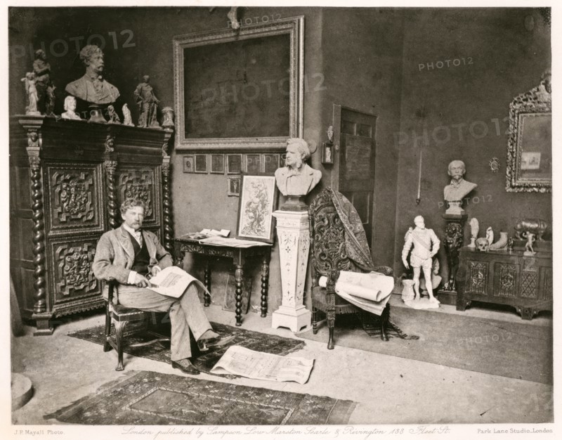 J.E. Boehm, R.A., c1884. Creator: Joseph Parkin Mayall.