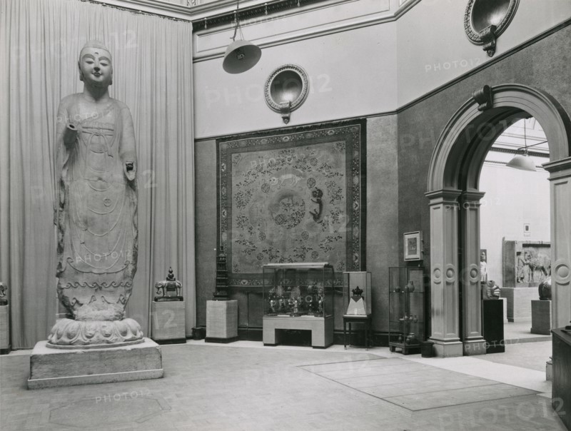 The Amitabha Buddha in Central Hall, (Royal Academy of Arts, International Exhibition of..., 1935 Creator: Unknown.