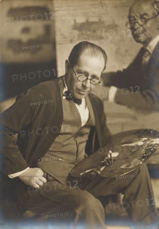 Portrait Photograph of Sir William Orpen, c1934. Creator: Unknown.