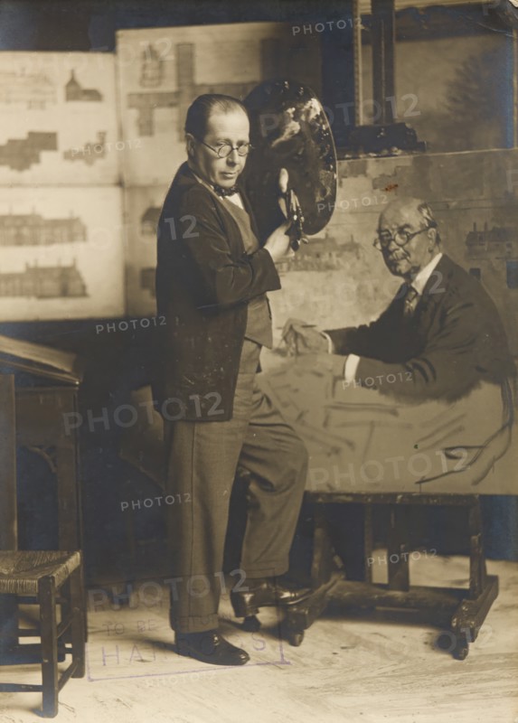 Portrait Photograph of Sir William Orpen, c1934. Creator: Unknown.