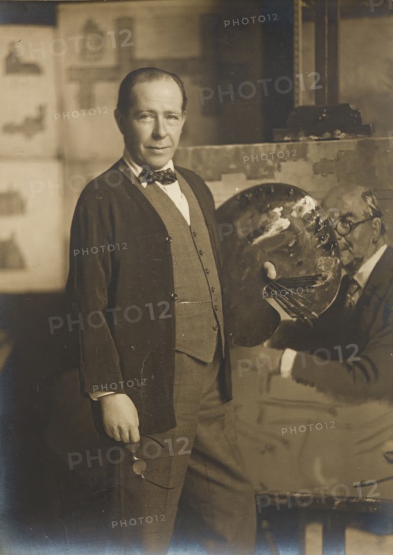 Portrait Photograph of Sir William Orpen, c1934. Creator: Unknown.