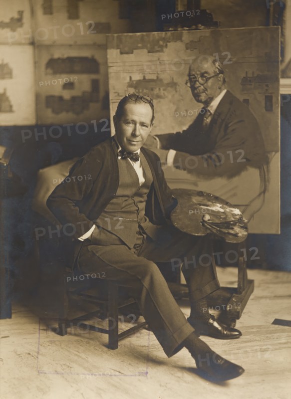 Portrait Photograph of Sir William Orpen, c1934. Creator: Unknown.