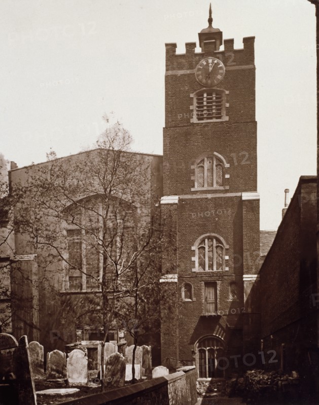 St. Bartholomew the Great, c1877. Creator: Alfred & John Bool.