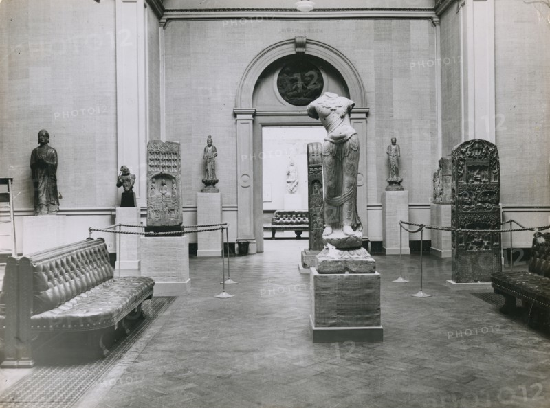 Gallery views of the 'International Exhibition of Chinese Art' held at the Royal Academy of...1935. Creator: Planet News Ltd.
