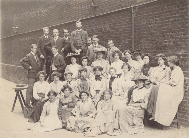 Students of the Royal Academy Schools, c1906. Creator: Unknown.