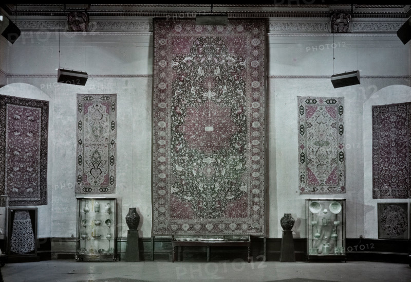 The great Milan Hunting Carpet, cat.103, Gallery III,  the International Exhibition of..., 1931. Creator: Unknown.