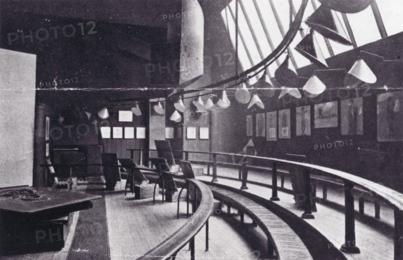 The men's evening life school. Creator: Unknown.