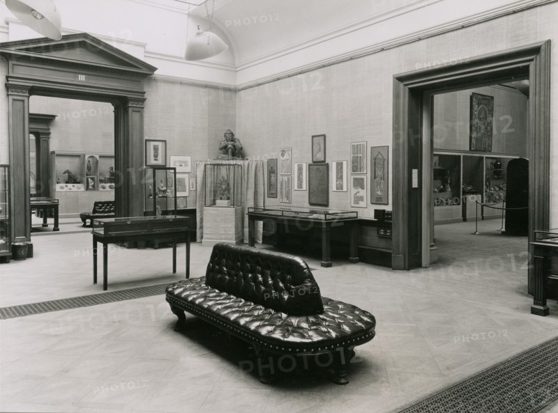 Gallery views of the 'International Exhibition of Chinese Art' held at the Royal Academy, 1935. Creator: Unknown.