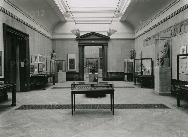 Gallery views of the 'International Exhibition of Chinese Art' held at the Royal Academy, 1935. Creator: Unknown.