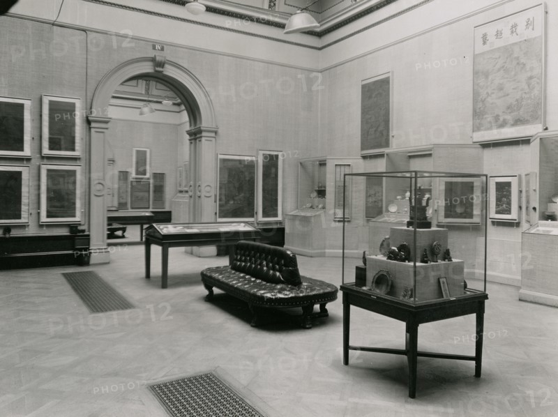 Gallery views of the 'International Exhibition of Chinese Art' held at the Royal Academy, 1935. Creator: Unknown.