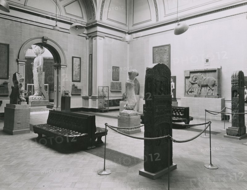 Gallery views of the 'International Exhibition of Chinese Art' held at the Royal Academy, 1935. Creator: Unknown.