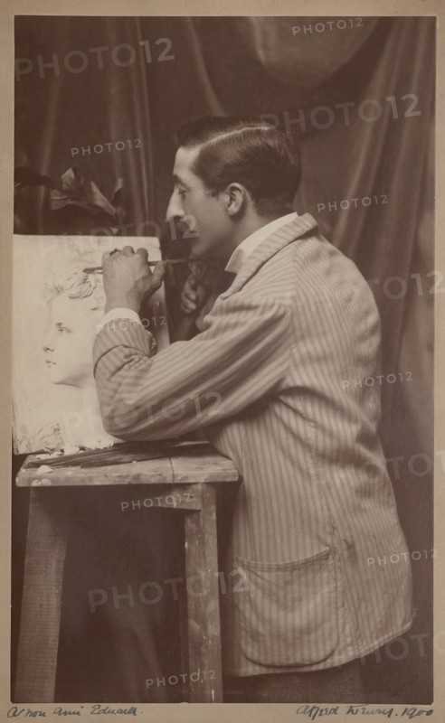 Alfred Drury, 1890s. Creator: Unknown.