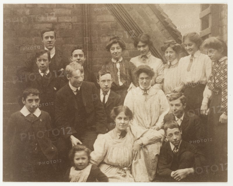 Students at Birmingham College of Art, late 19th-early 20th century. Creator: Unknown.