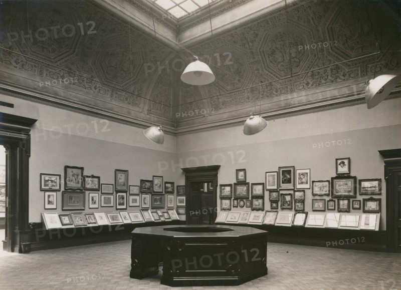 Installation photography of the 'Exhibition of French Art 1200-1900' at the Royal Academy..., 1932. Creator: Unknown.